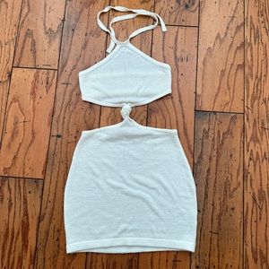 Beige Botany Knit Dress